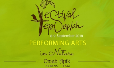 Cultural event with traditional performance of music and dance at Tepi Sawah Festival  Gianyar Sept 8-9 th