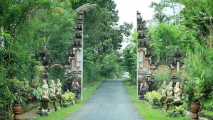 World cleanest village awarded on third place Balinese village Penglipuran