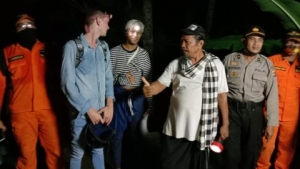 Two American tourists lost in Bali forest